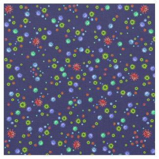 Coronavirus op Royal Blue. Stop de spreiding! Stof