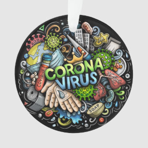 Coronavirus-Ornament Ornament