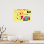 Coronavirus Poster (Keuken)
