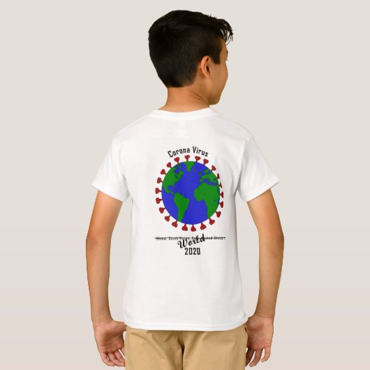 coronavirus shirt (Achterkant volledig)