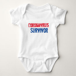 Coronavirus Survivor Baby uit één stuk Romper