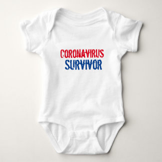 Coronavirus Survivor Baby uit één stuk Romper