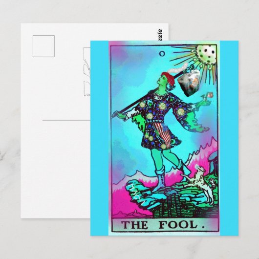 Coronavirus Tarot-kaart - Briefkaart (Voorkant / Achterkant)