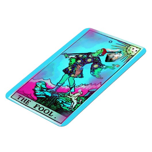 Coronavirus Tarot-kaart Magneet (Linkerzijde)