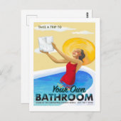 Coronavirus Tourism Bureau briefkaart (Voorkant / Achterkant)