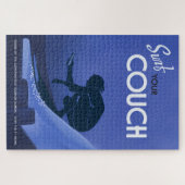 Coronavirus Tourism Bureau Couch Surf Legpuzzel (Horizontaal)