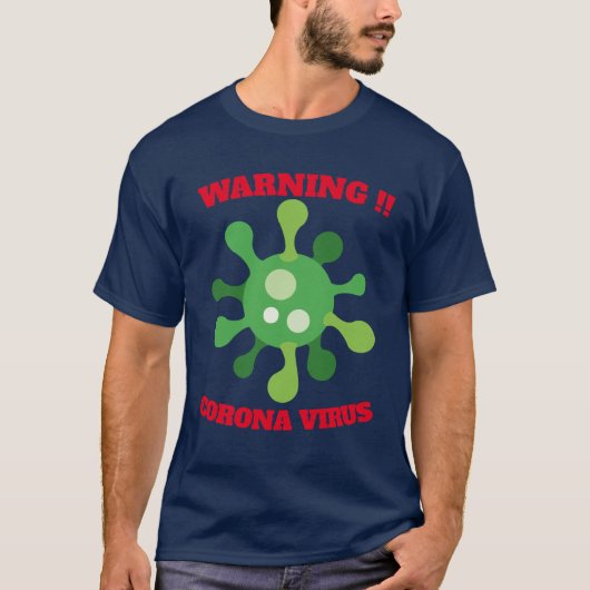 Coronavirus Tshirt (Voorkant)