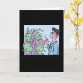 Coronavirus-vaccin Kaart (Gele Bloem)