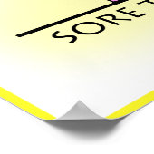 Coronavirus visuele symptomen Poster (Hoek)