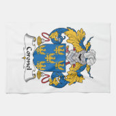 Coronel Family Crest Theedoek (Horizontaal)