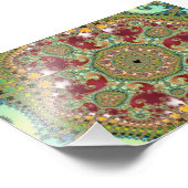 Coronel - Fractal Foto Afdruk (Hoek)