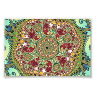 Coronel - Fractal Foto Afdruk