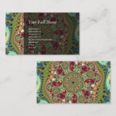 Coronel - Fractal Visitekaartje (Voorkant / Achterkant)