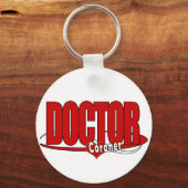 CORONER LOGO BIG RED DOCTOR SLEUTELHANGER (Voorkant)