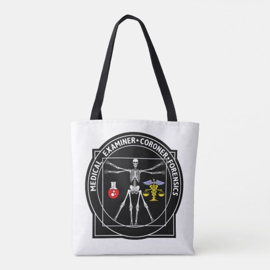 Coroner/Medical Examiner Canvas tas (Achterkant)