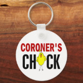 Coroner's Chick Sleutelhanger (Voorkant)