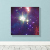 Coronet-cluster Canvas Afdruk (Insitu (Houten vloer))