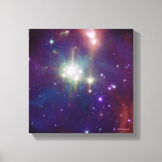 Coronet-cluster Canvas Afdruk (Voorkant)