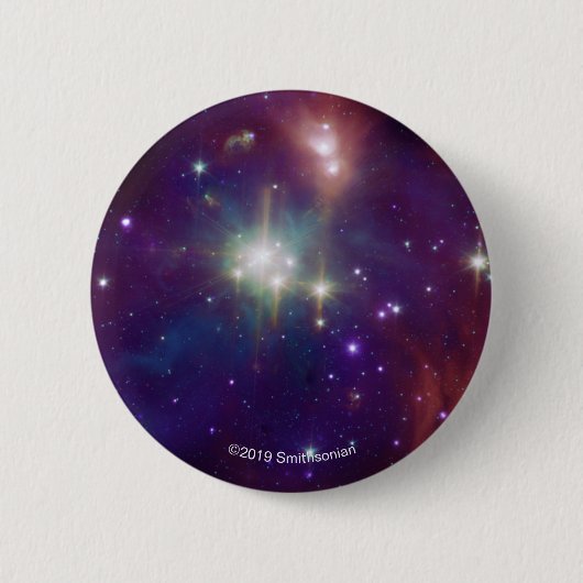 Coronet-cluster Ronde Button 5,7 Cm (Voorkant)