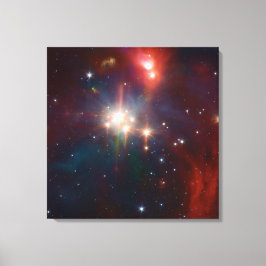 Coronet infraroodstercluster NASA Canvas Afdruk