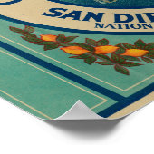 Coronet Lemon LabelChula Vista, CA Poster (Hoek)