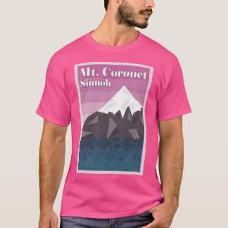 Coronet monteren (Grunge-structuur) T-shirt