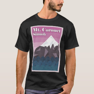 Coronet monteren (Grunge-structuur) T-shirt