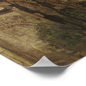 Corot - Abdij van Saint Germain de Pres Poster (Hoek)