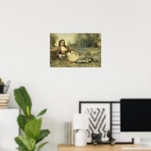 Corot - Algerijns Poster (Thuiskantoor)