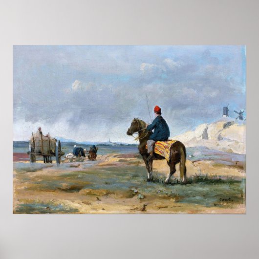 Corot - De Boer van Pithiviers Poster (Voorkant)