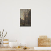 Corot - De kleine slaper Poster (Keuken)