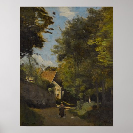 Corot - De Muur Poster (Voorkant)