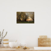 Corot - De visser Poster (Keuken)
