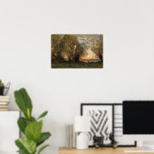 Corot - De visser Poster (Thuiskantoor)