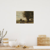 Corot - Door Corot Poster (Keuken)