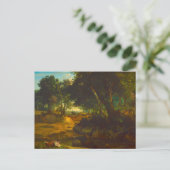 Corot Forest bij Fontainebleau Briefkaart (Staand voorkant)