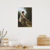 Corot - Gewonde Eurydice Poster (Keuken)