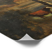 Corot - Het Ville-D'Avray-meer Poster (Hoek)