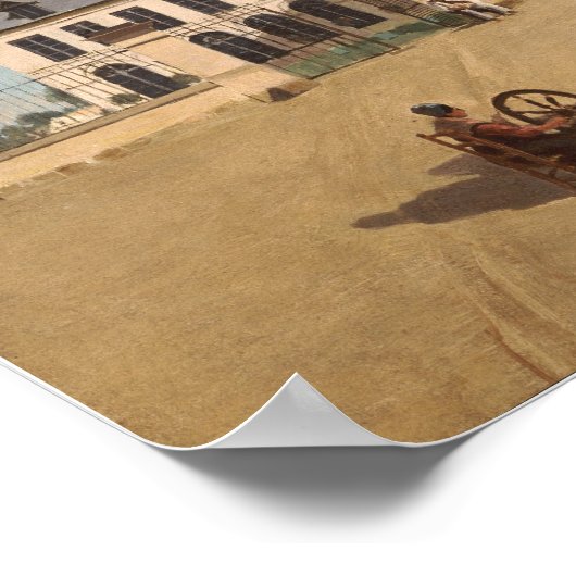 Corot - Huis en Fabriek van Monsieur Henry Poster (Hoek)