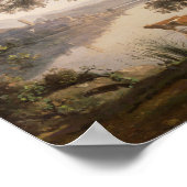 Corot - Italiaans landschap (1835) Poster (Hoek)