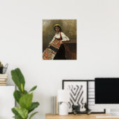 Corot - Italiaans meisje 1872 Poster (Thuiskantoor)