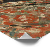 Corot - Italiaans meisje 1872 Poster (Hoek)