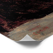 Corot - italiaanse monniklezen poster (Hoek)