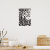 Corot - jong meisje en dood poster (Keuken)