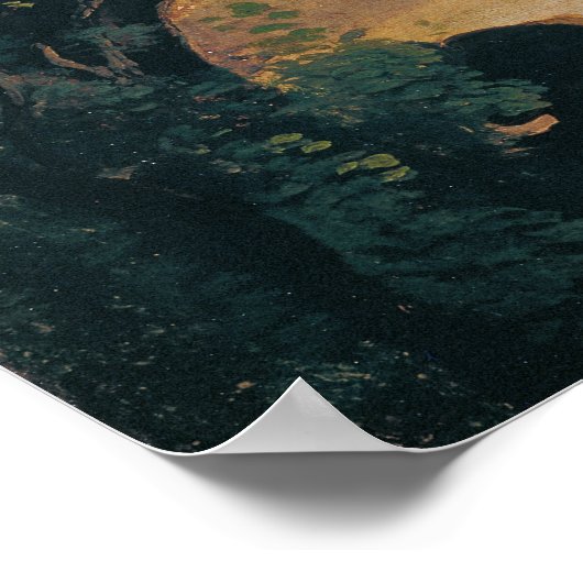 Corot - Lake Nemisee Poster (Hoek)