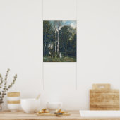 Corot - Leeuwenpark in Port-Marly Poster (Keuken)