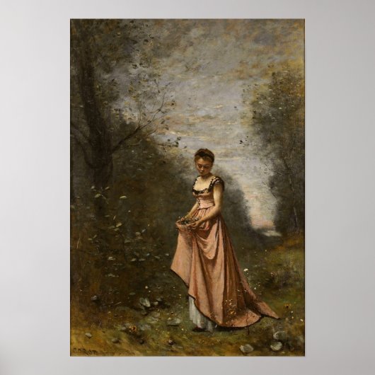 Corot - Lente van het Leven Poster (Voorkant)