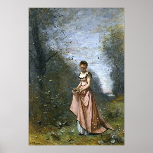 Corot - Lente Van Leven Poster (Voorkant)
