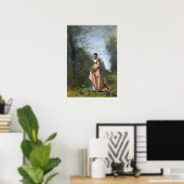 Corot - Lente Van Leven Poster (Thuiskantoor)