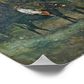 Corot - Lions Park in Port-Marly Poster (Hoek)